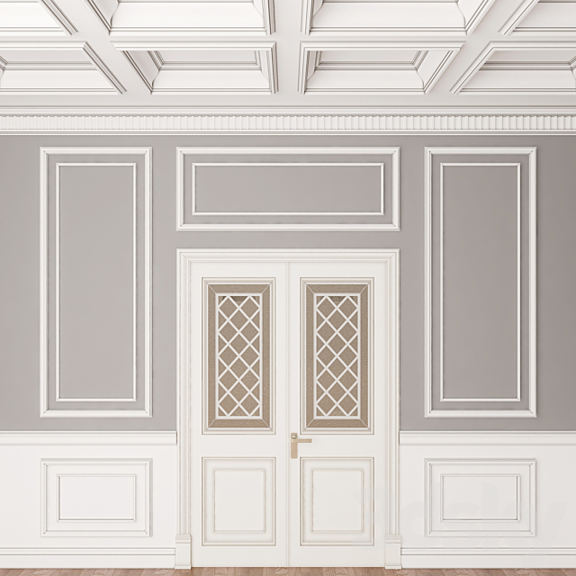 3d Models Decorative Plaster Decorative Molding 02