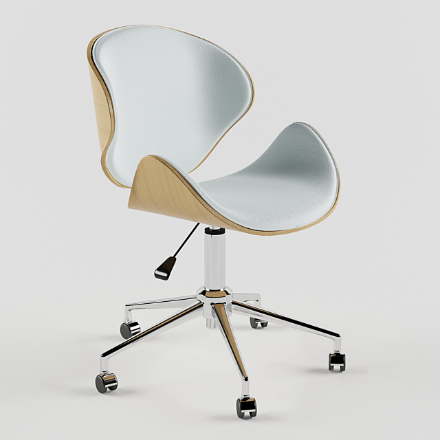 3d Models Office Furniture Chair On Rollers Florida Mr White