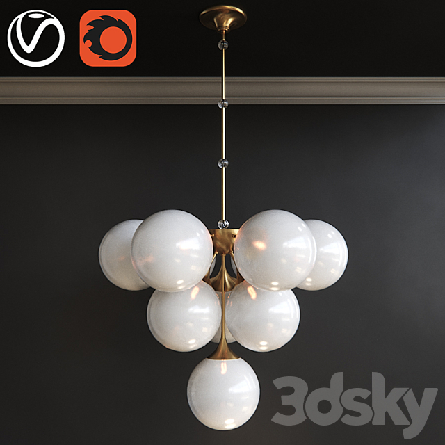 CRISTOL TIERED LIST - Pendant light 