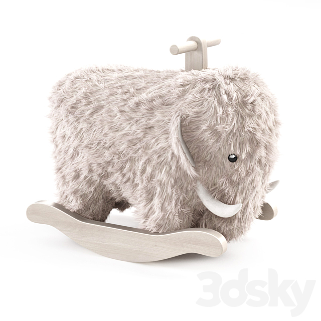 mammoth rocking horse