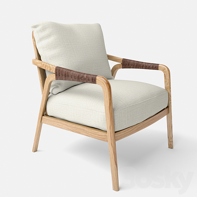 3d Models Arm Chair Knot Lounge Chair