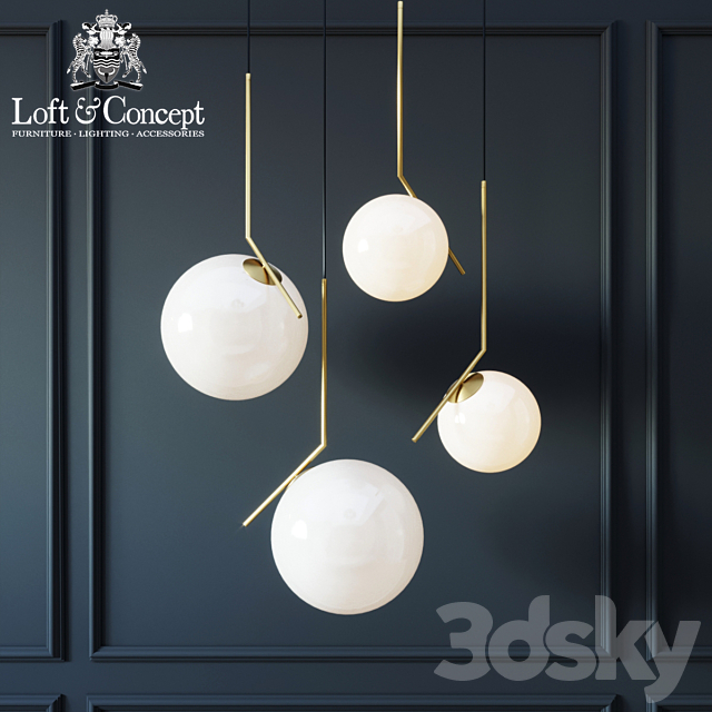 3d Models Ceiling Light Flos Lights Family Michael