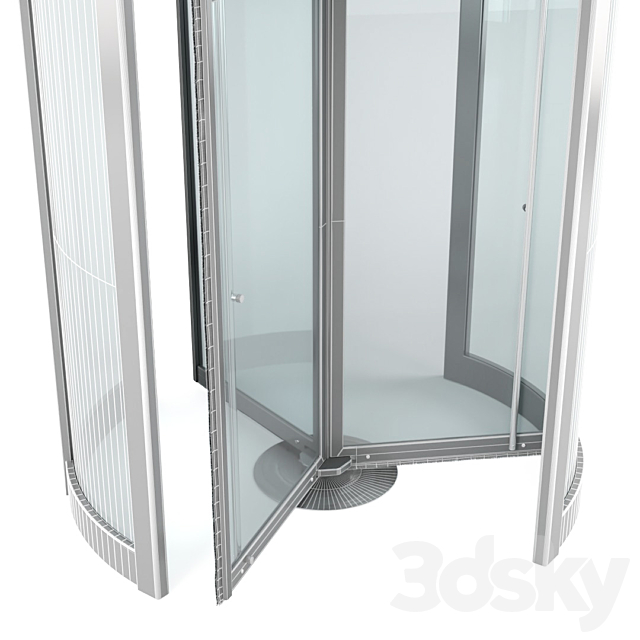 3d Models Doors Revolver Door Dorma Crane 4000
