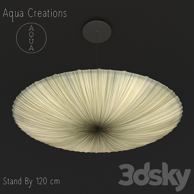 3d Models Ceiling Light Aqua Creations Stand By