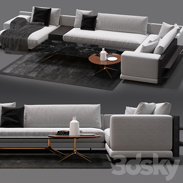 3d Models Sofa Poliform Mondrian Sofa,Person Outline Drawing Boy