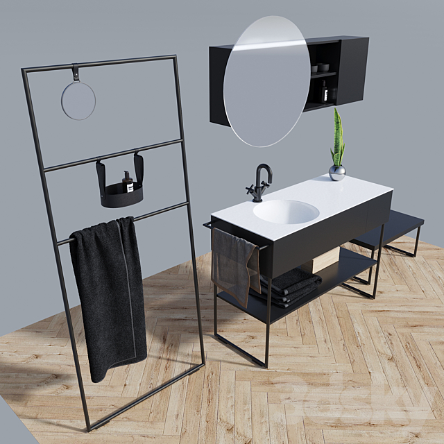 3d Models Bathroom Furniture Burgbad Coco