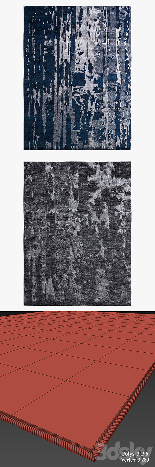 Restoration Hardware Rugs_67 Carpets 3D Models