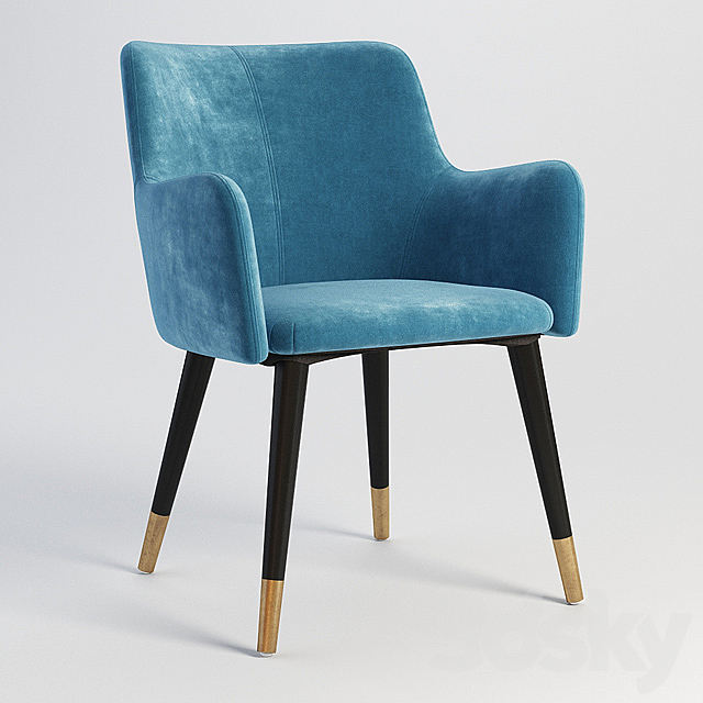 3d Models Chair Gramercy Home Warby Arm Chair 441 014