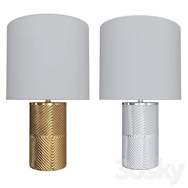 etched glass table lamp