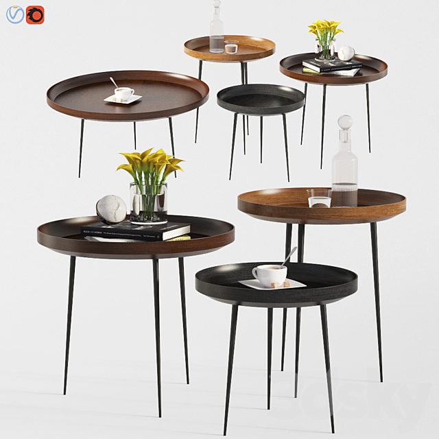 3d Models Table Bowl Coffee Tables Mater Design