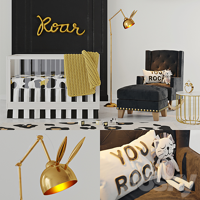 Emily Meritt Rock And Roar Baby Bedding 2024 www