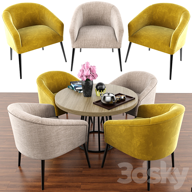 pomeroy barrel chair