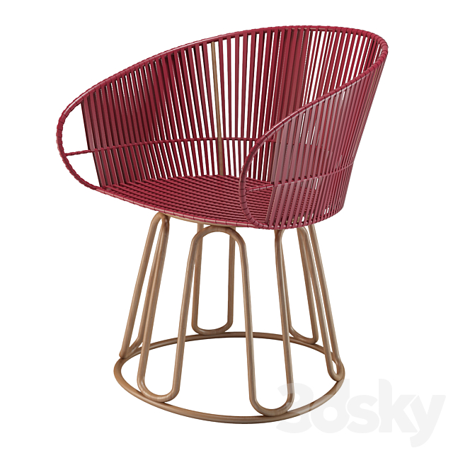 3d Models Chair Ames Circo Dining Chair