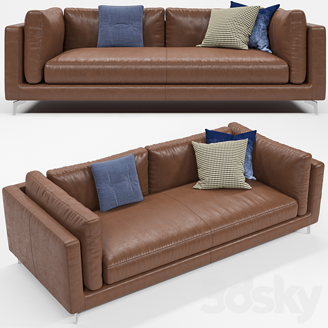 3d Models Sofa Calligaris Danny Sofa