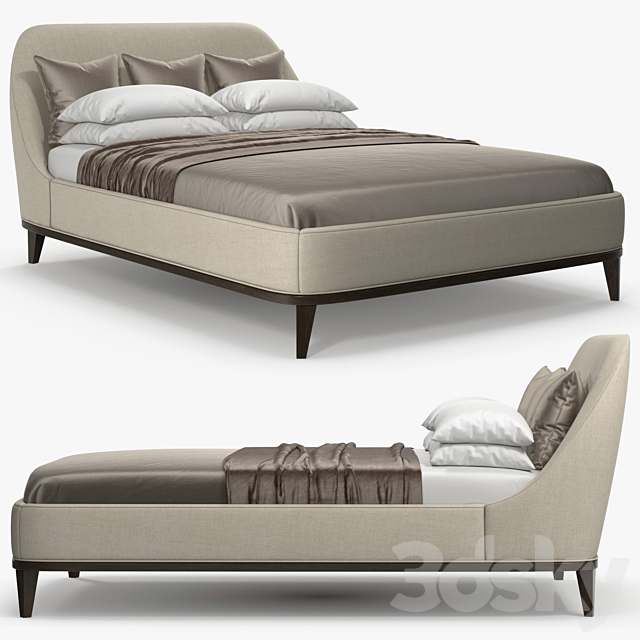 3d Models Bed The Sofa And Chair Company Stanley Bed