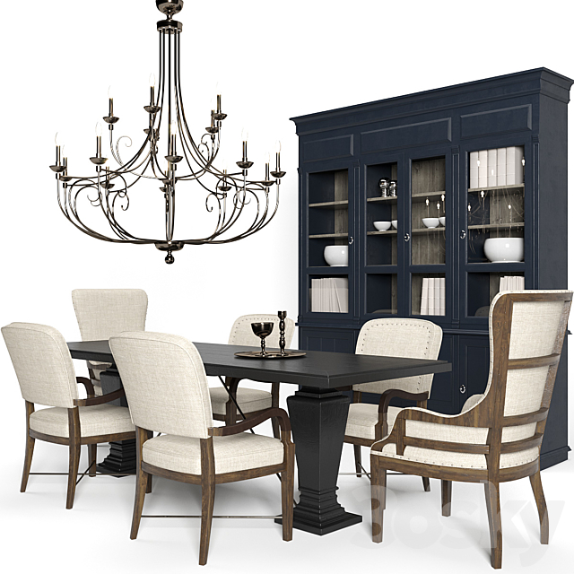 Furniture Dining Room Roslyn, Dining Room Hostess Chairs