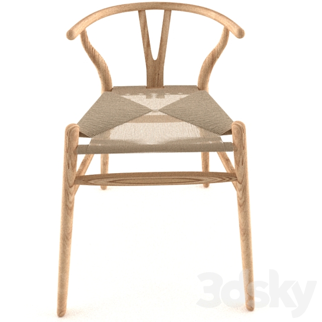 3d Models Chair Wishbone Chair