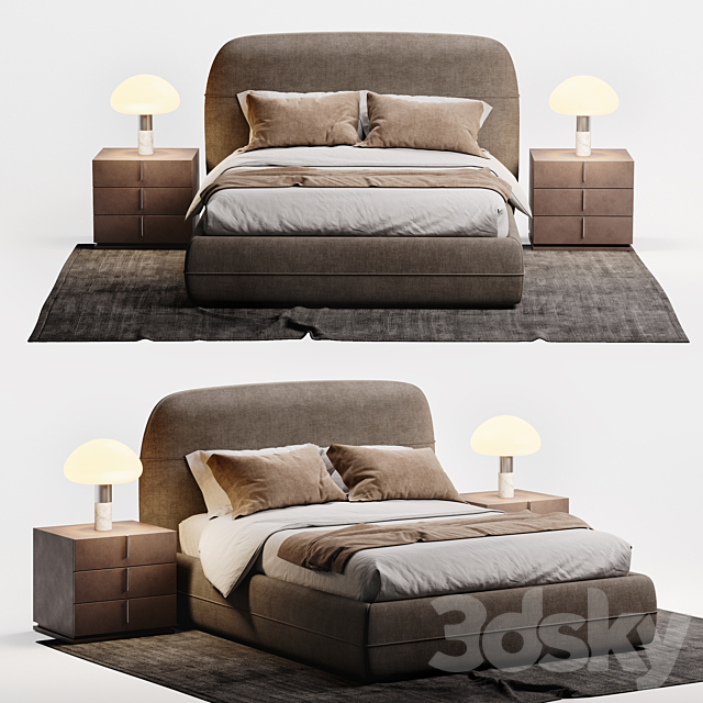 3d Models Bed Flou Mandarine Say yes to more invitations. 3d models bed flou mandarine