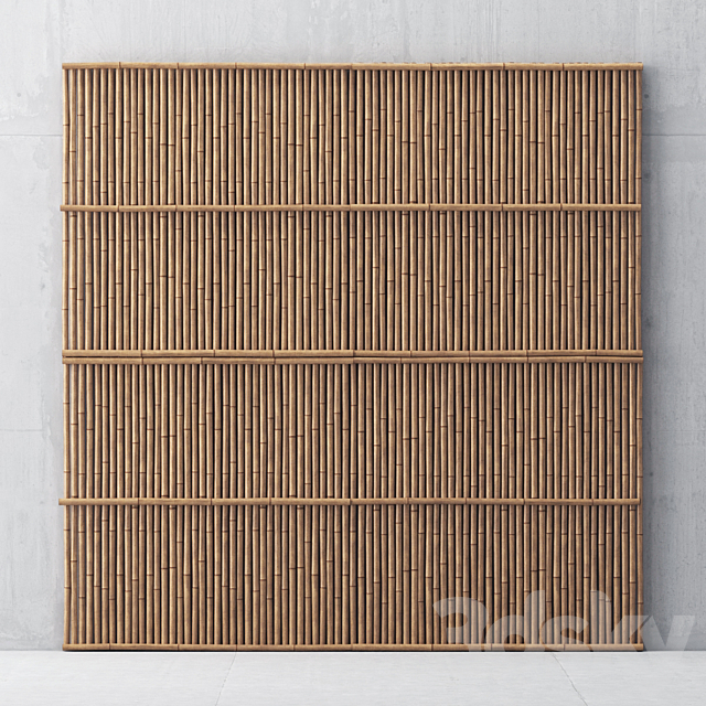 3d Models Other Decorative Objects Bamboo Panel
