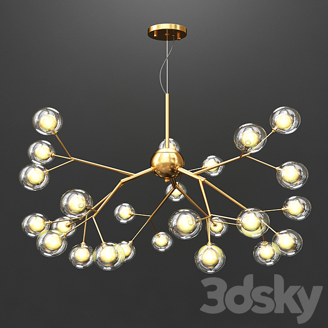 3d Models Chandelier Decorative Tree Branch Chandelier