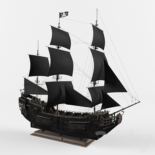 3d Models Other Decorative Objects Black Pearl