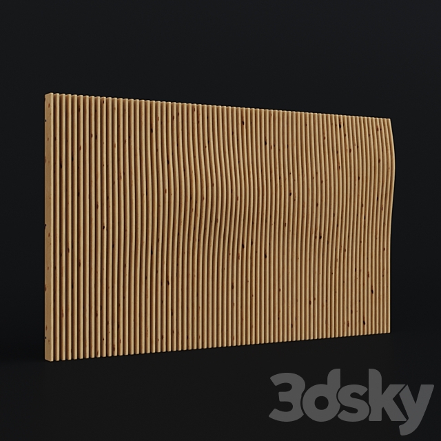 3d Models 3d Panel Parametric Panel On The Wall