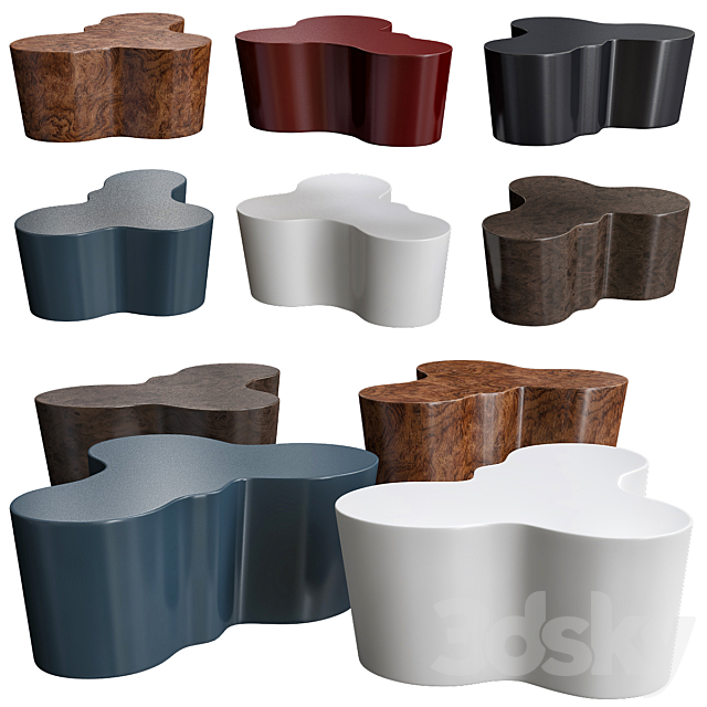 3d Models Table Showtime Orgo Cocktail Table By Oggetti Luce