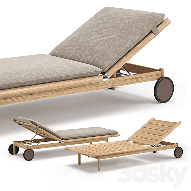 3d Models Other Dedon Tibbo Beach Chair