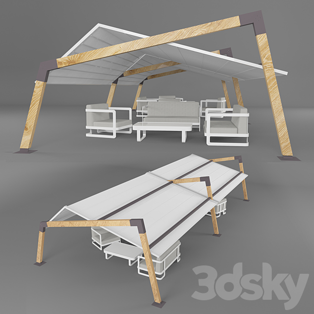 3d Models Other Outdoor Furniture And Carport