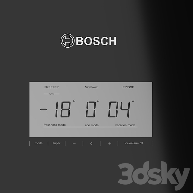 kitchen appliance bosch fridge kgn49sb3ar