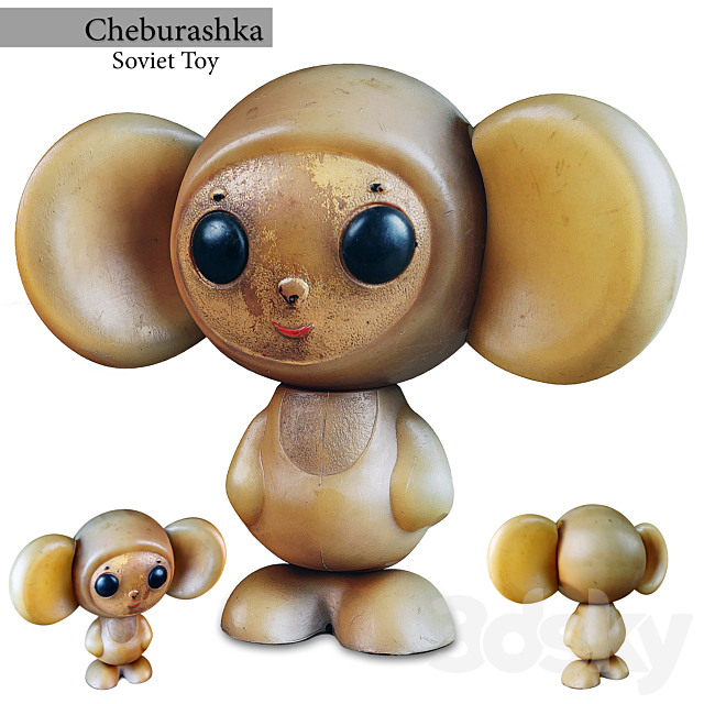 Wallpaper 3d Models Toy Cheburashka Free