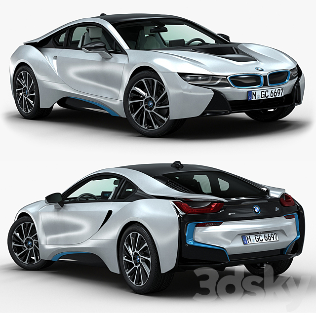 3d Models Transport Bmw I8