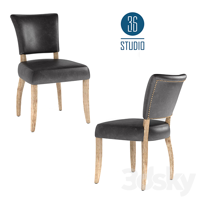 3d Models Chair Om Leather Chair Model S414 From Studio 36