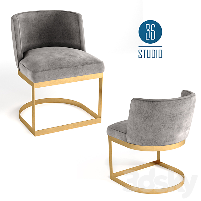 3d Models Chair Om Dining Chair Model J133 From Studio 36