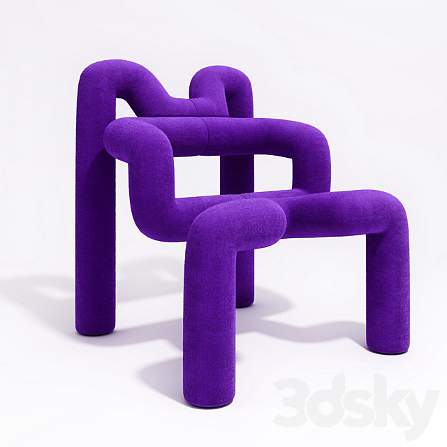 3d Models Arm Chair Extreme By Terje Ekstrom