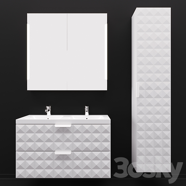 3d Models Bathroom Furniture Ikea Godmorgon Odensvik