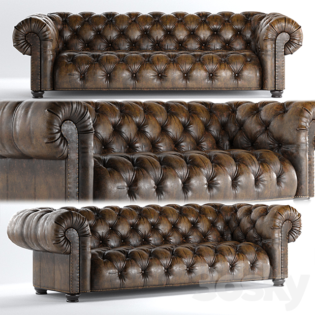 Bernhardt Furniture Sofa 3d Models, Bernhardt 2 Piece Leather Sectional