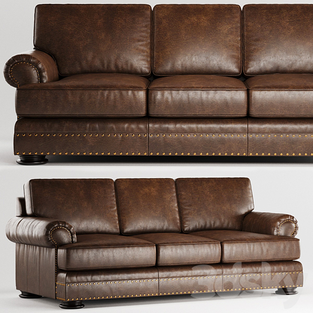 3d Models Sofa Foster By, Bernhardt Foster Leather Sofa