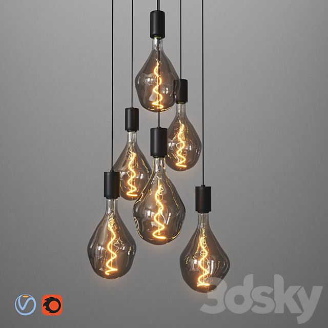 3d Models Chandelier Artemis Stephane Davidts