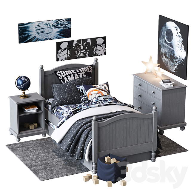 3d Models Full Furniture Set Catalina Star Wars Set