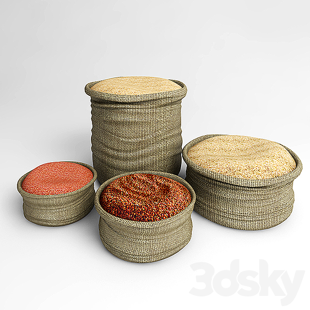 3d models Shop Baskets