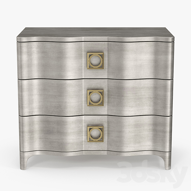 3d Models Sideboard Chest Of Drawer Bernhardt Salon Nightstand