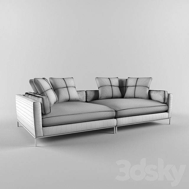 3d Models Sofa Ventura Extra Deep Sofa