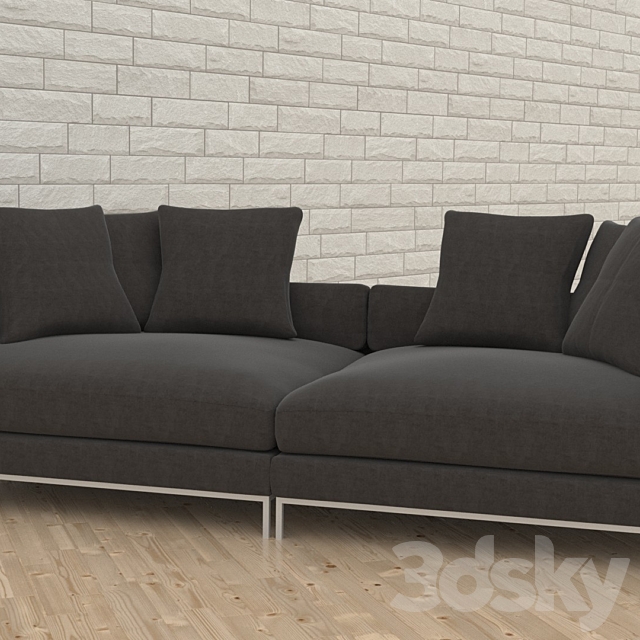 3d Models Sofa Ventura Extra Deep Sofa