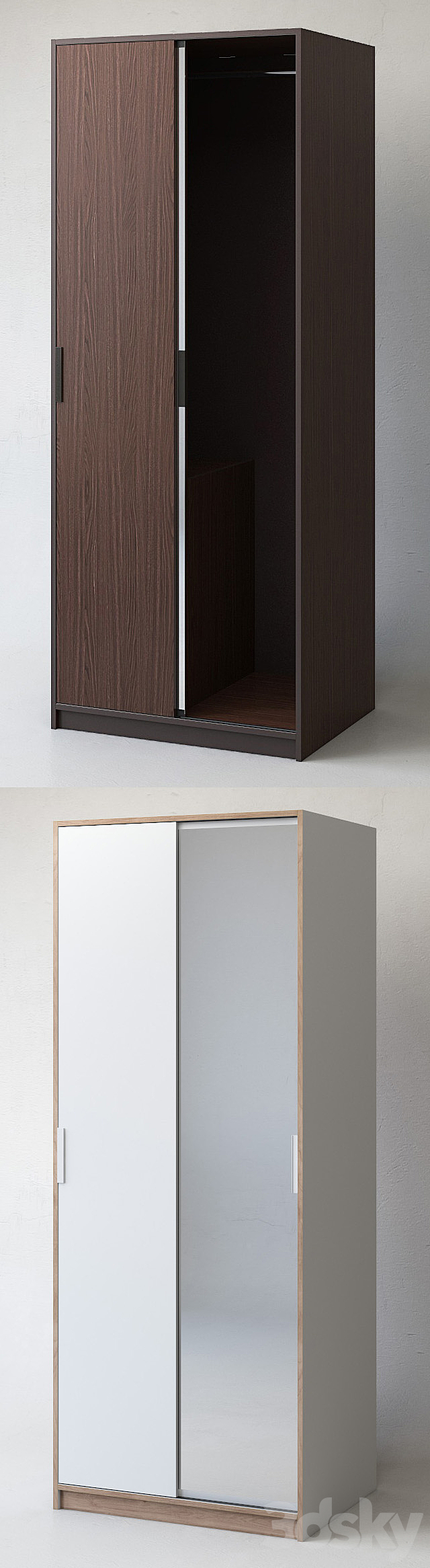 3d Models Wardrobe Display Cabinets Ikea Trysil Wardrobe