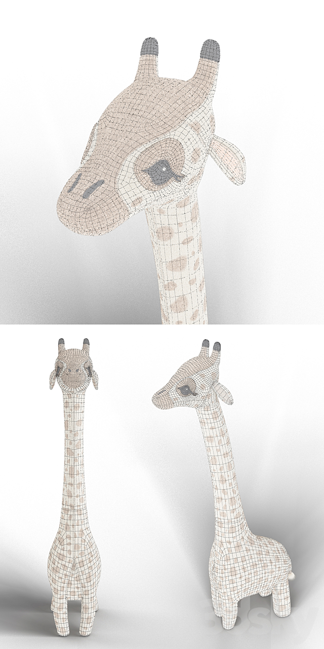 h&m giraffe soft toy