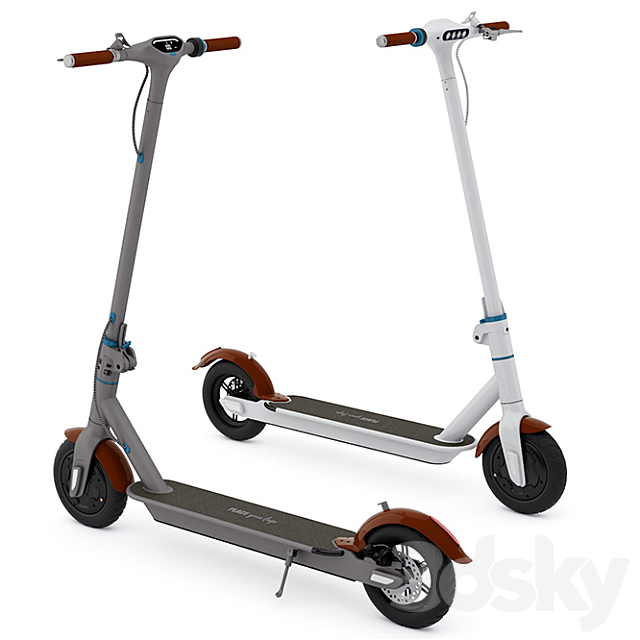 3d models Sports Electric Scooter