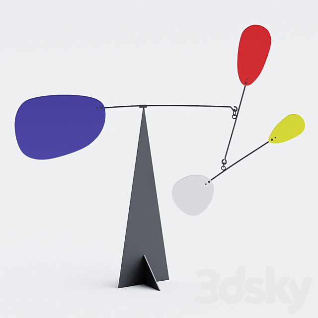 3d Models Sculpture Cal Mobile Ross Madden Sculpture