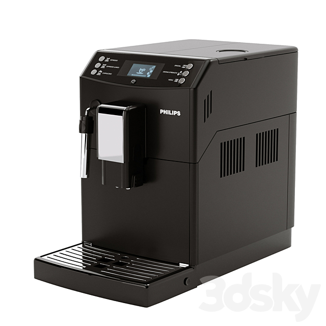 3d Models Kitchen Appliance Coffee Machine Philips 3100 Series