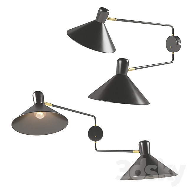 Models Wall Light Ogilvy Double Swing Arm Ogilvy Double Swing Arm Wall Light